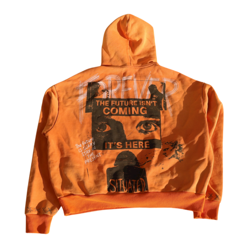 FS "THE FUTURE" HOODIE - ORANGE