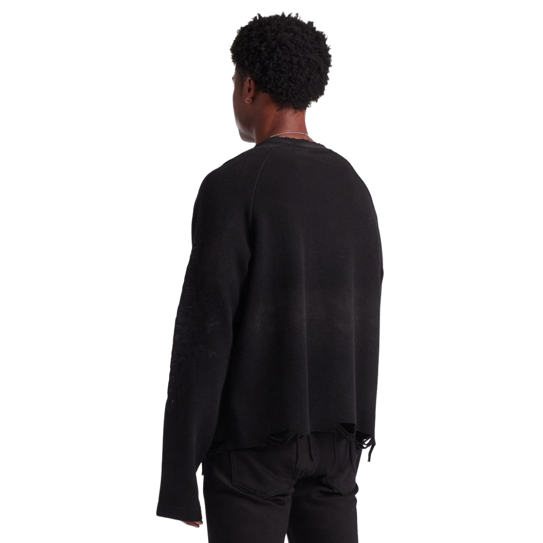 EMBELISH ASHEN THREAD - BLACK