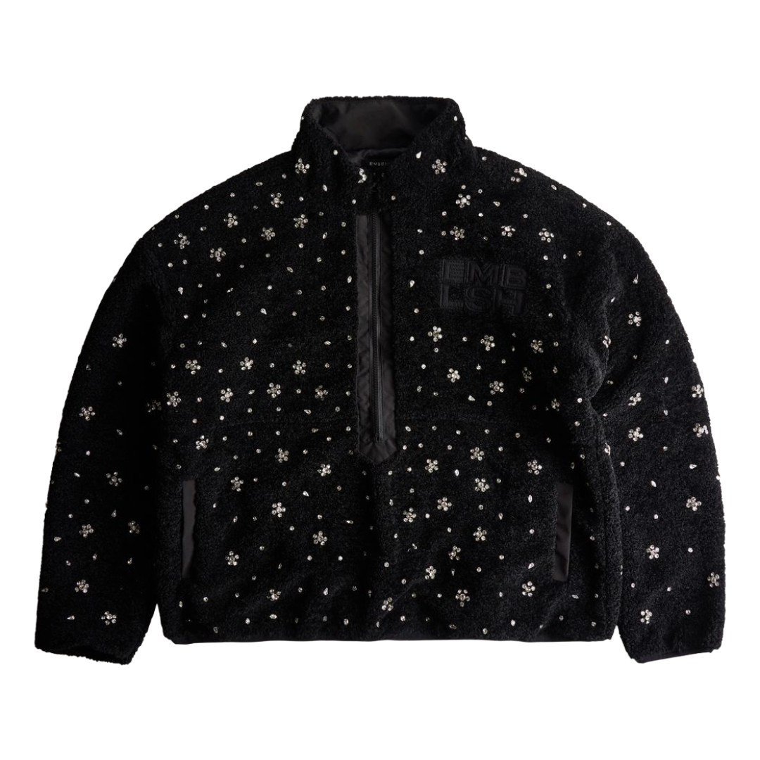 EMBELLISH ZURICH SHERPA - BLACK