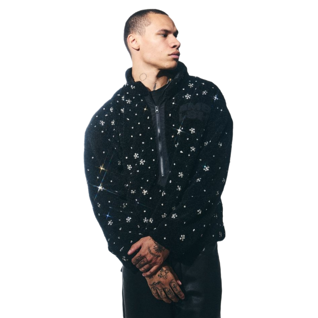 EMBELLISH ZURICH SHERPA - BLACK