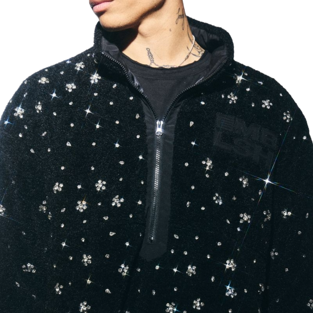 EMBELLISH ZURICH SHERPA - BLACK