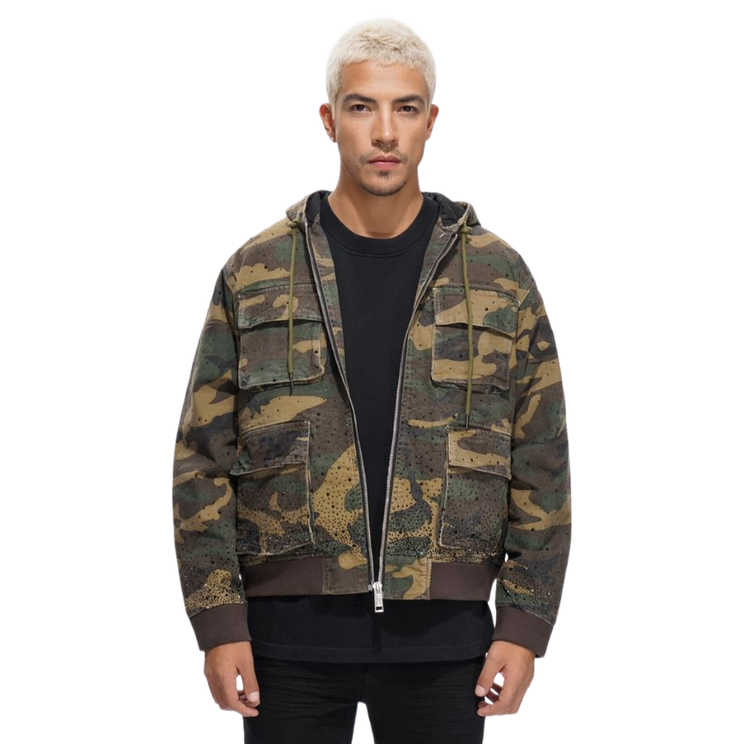 VALABASAS STALKER JACKET - FOILAGE GREEN