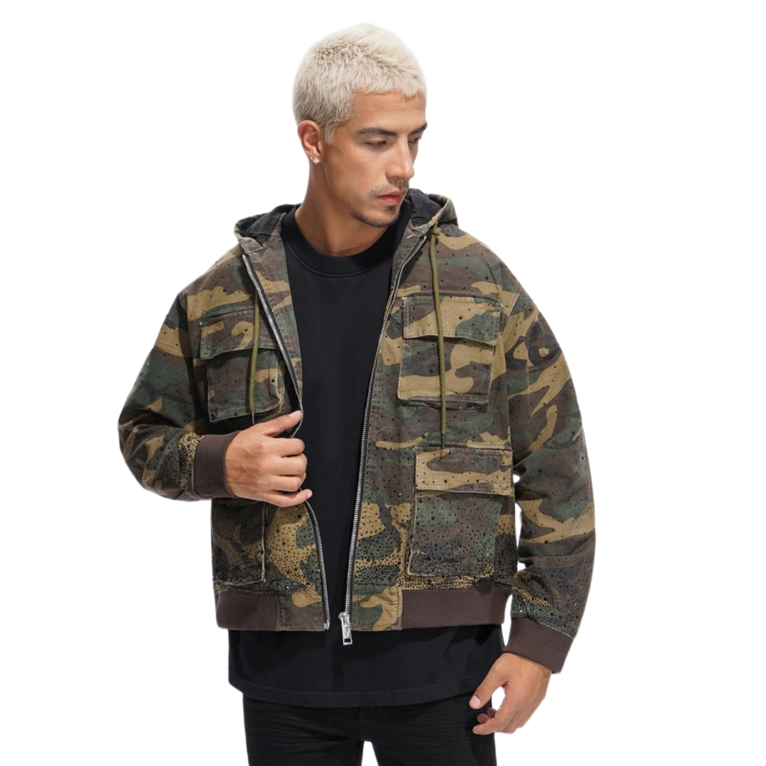 VALABASAS STALKER JACKET - FOILAGE GREEN