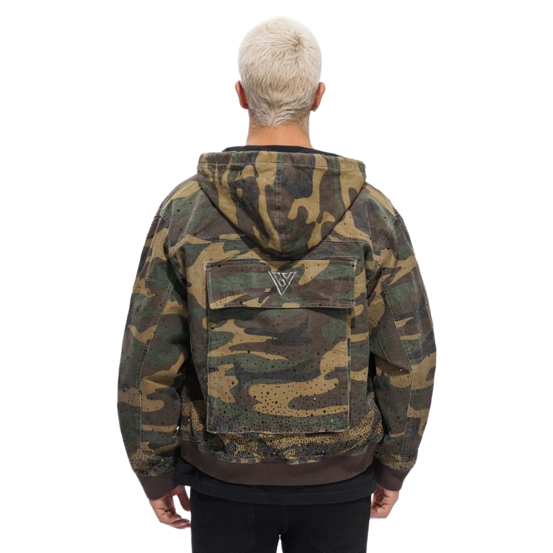 VALABASAS STALKER JACKET - FOILAGE GREEN