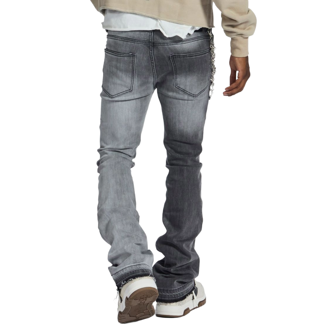 MELEE "HANNIBAL" JEANS (SPLIT CHARCOAL WASH)