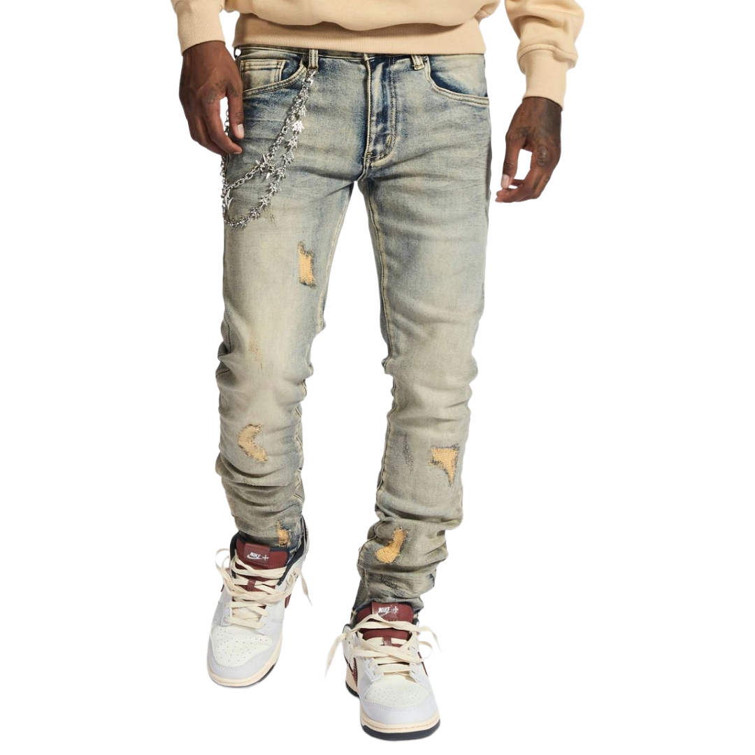 MELEE "SALADIN" JEANS (EARTH WASH)