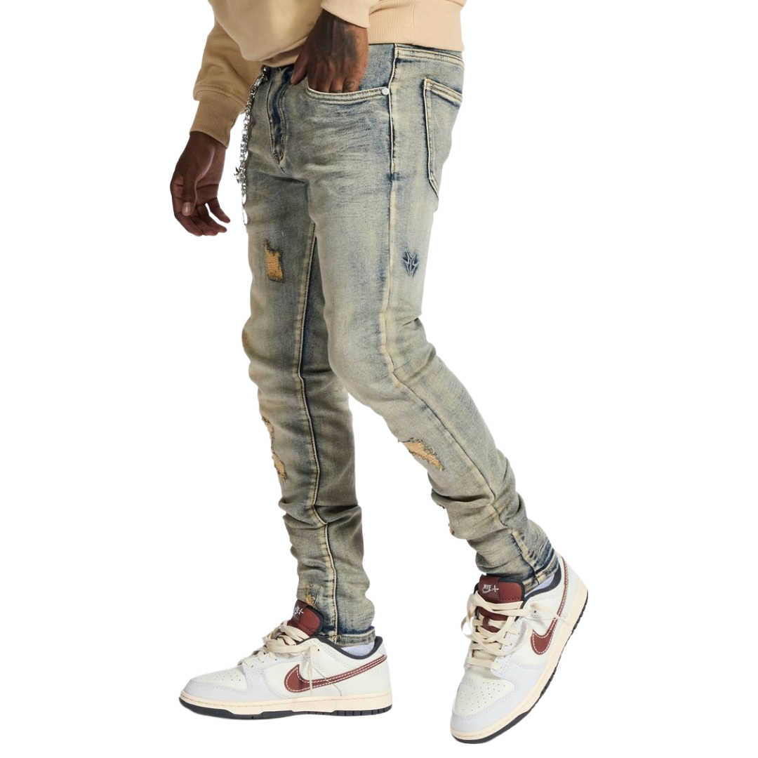 MELEE "SALADIN" JEANS (EARTH WASH)