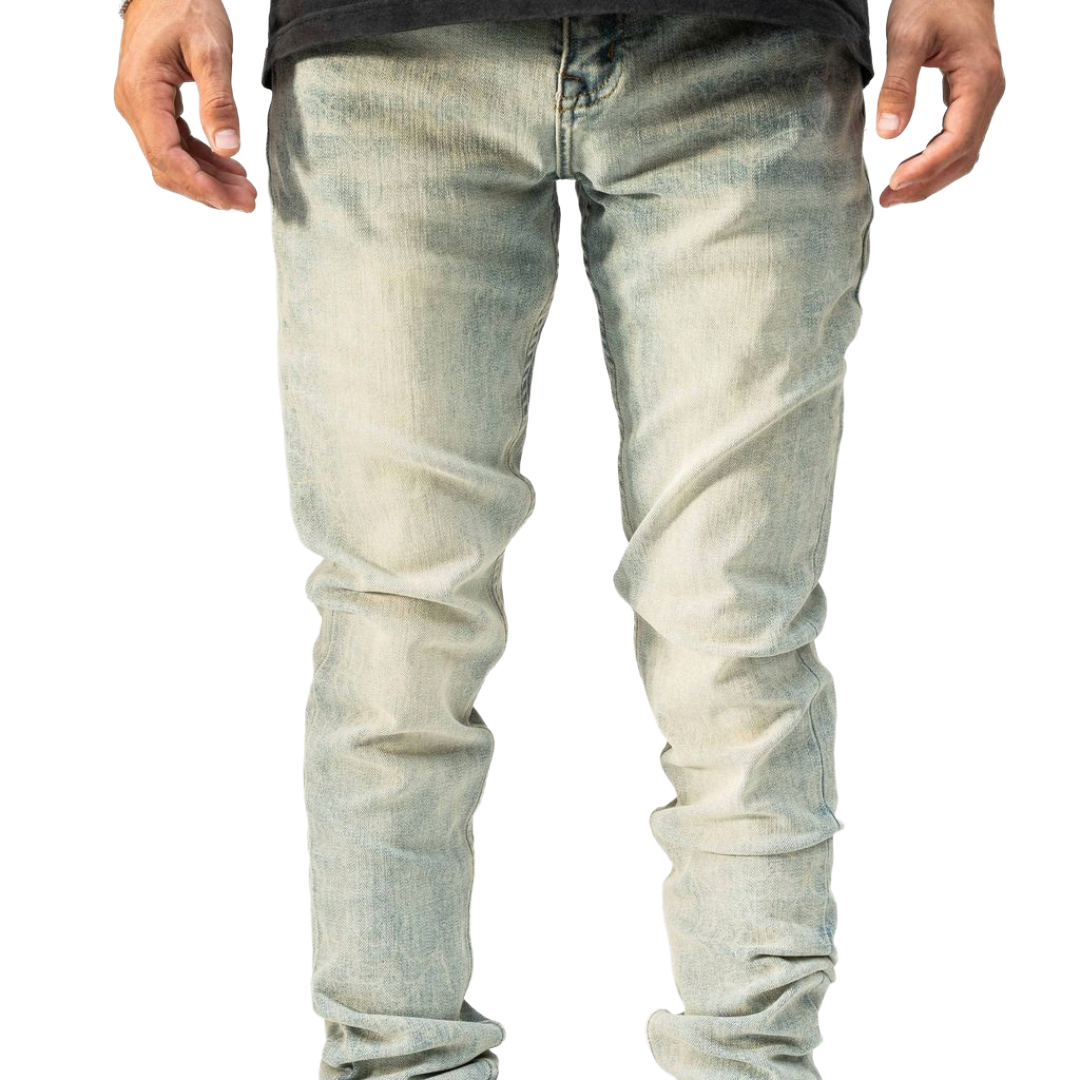 PD "SPIDER" BLUE SKINNY DENIM