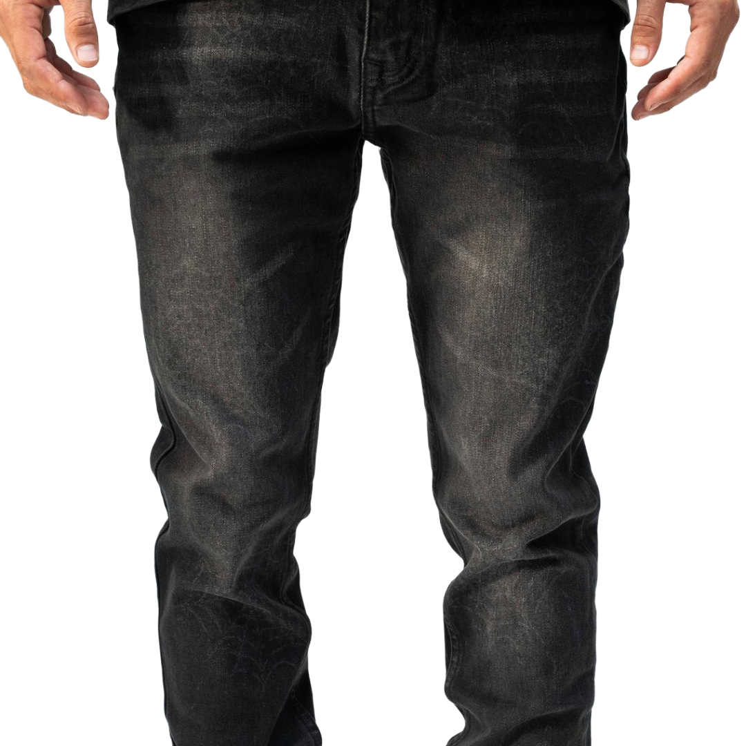 PD "SPIDER" BLACK SKINNY DENIM