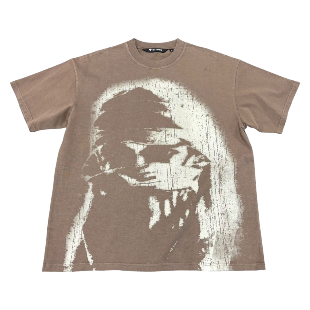 VALABASAS "RESISTANCE" BROWN TEE
