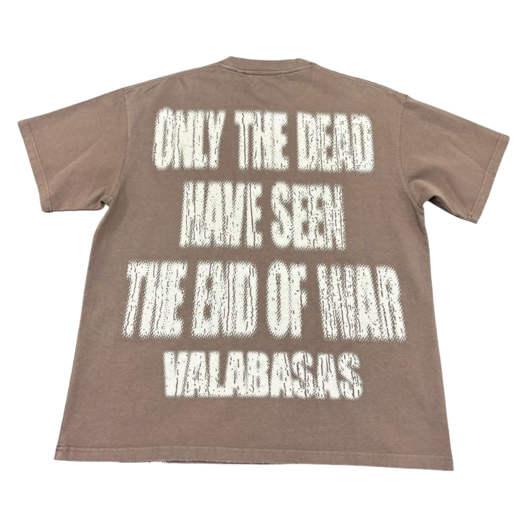 VALABASAS "RESISTANCE" BROWN TEE