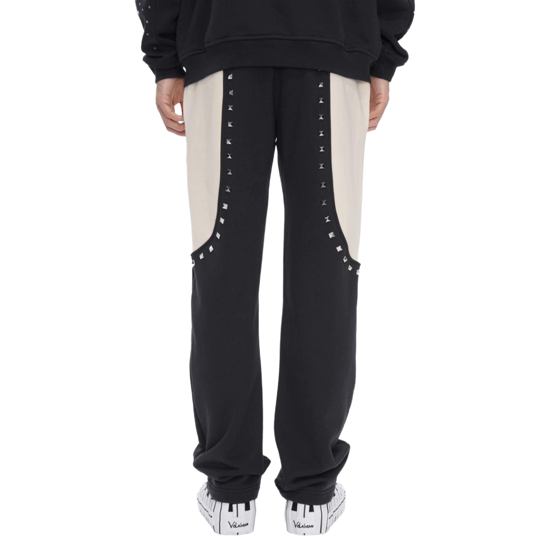 VALABASAS "CHEIF" BLACK STRAIGHT FIT PANTS