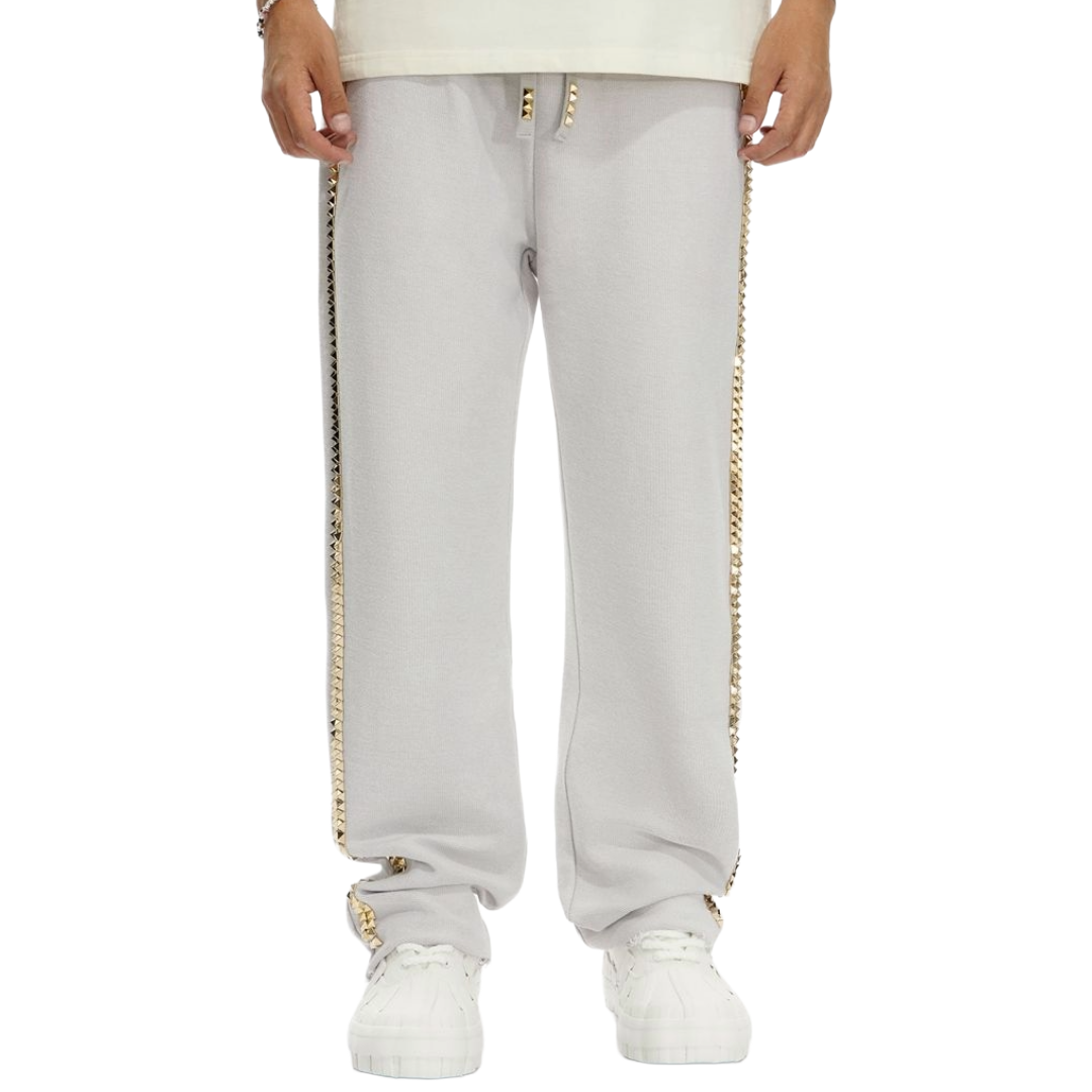 VALABASAS "SATURN" LT GREY FLEECE PANTS