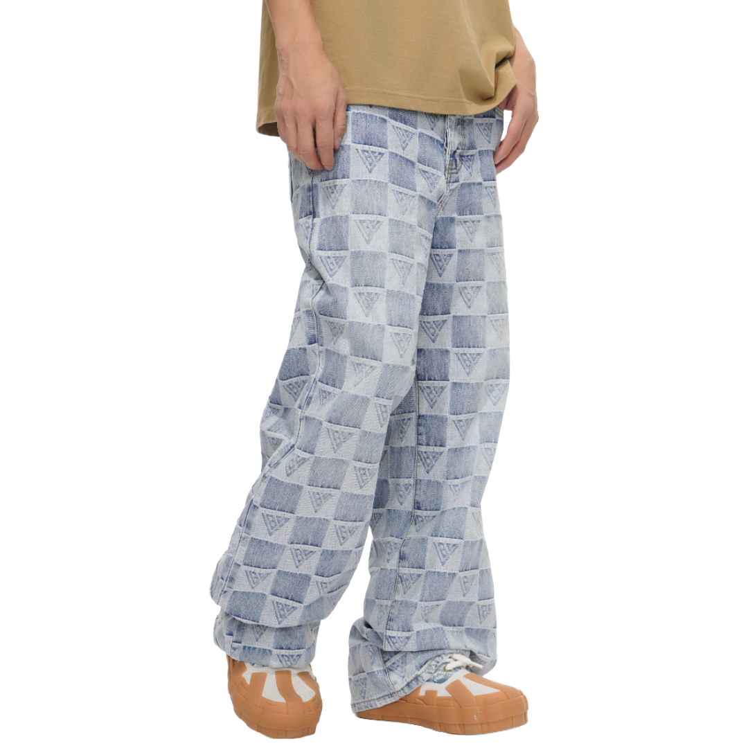 VALABASAS "ALL OVER" BAGGY DENIM