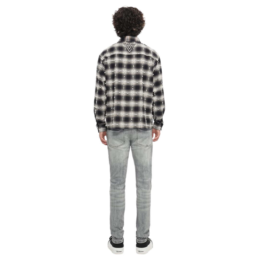 VALABASAS "ROUTINE" BLACK BUTTON DOWN