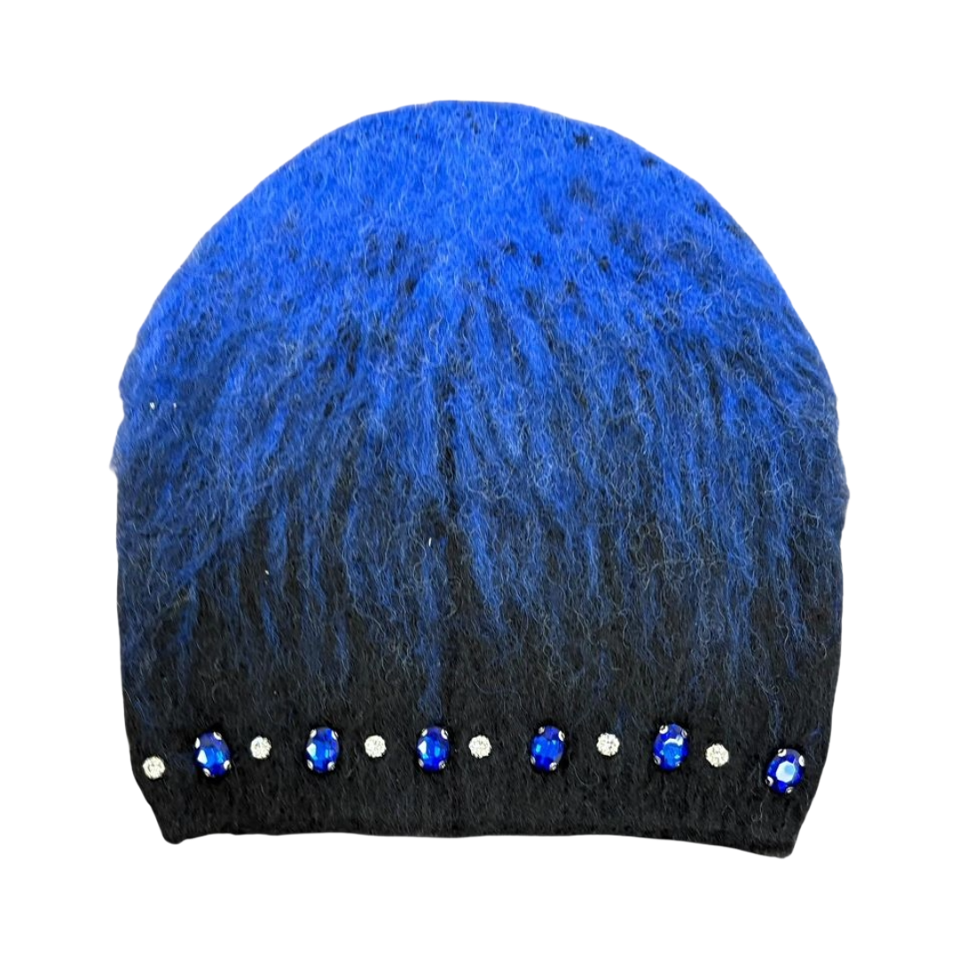 VALABASAS "TRIAGE" BLUE BEENIE