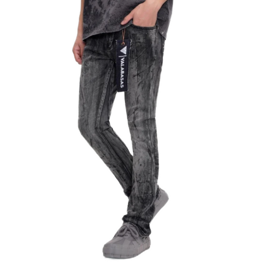 VALABASAS "ASTONISH" STACKED FLARE JEAN
