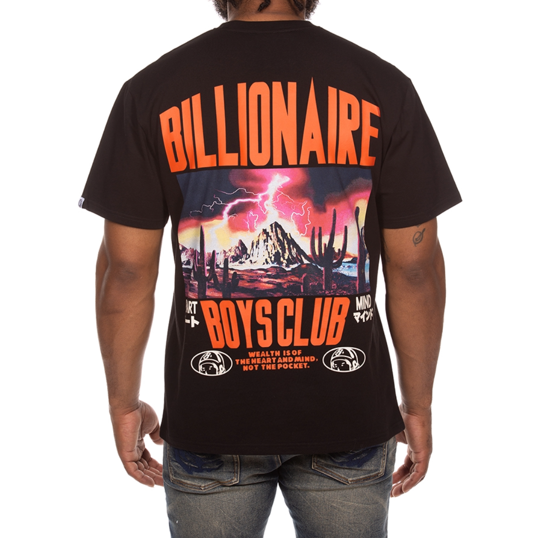 BB THUNDER SS KNIT - BLACK