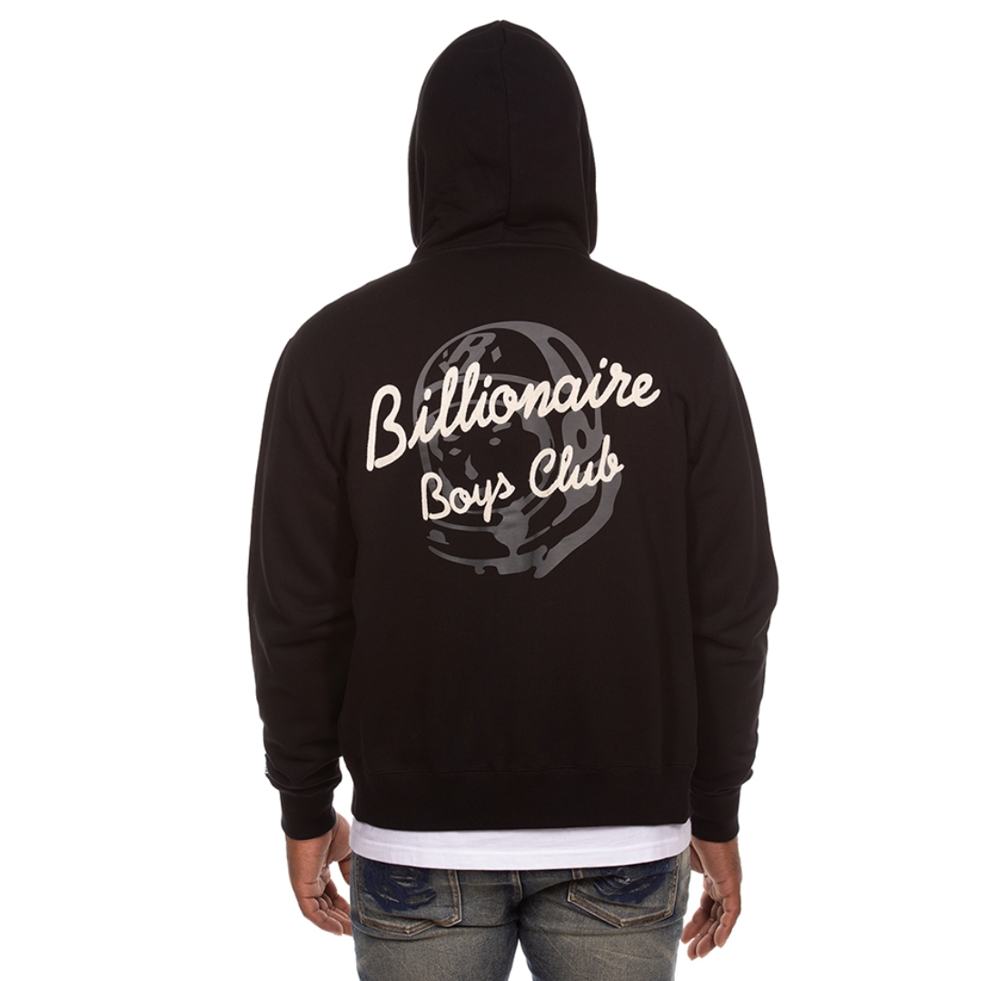 BB ZIP HELMET HOODIE - BLACK