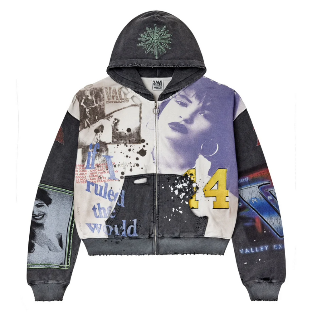 VALE NOISE ZIP-UP HOODIE