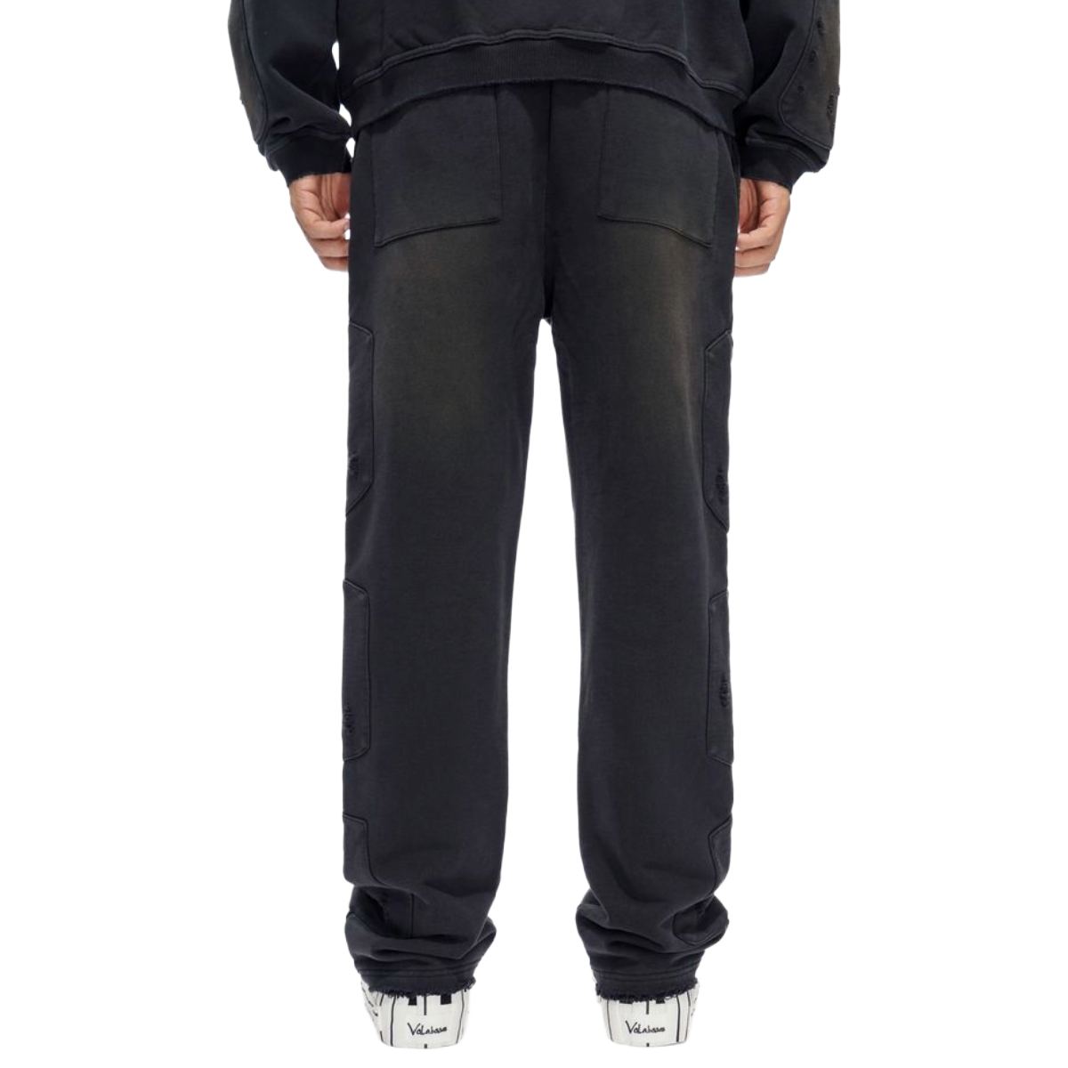VALABASAS BLACK PIVOT SWEATPANTS