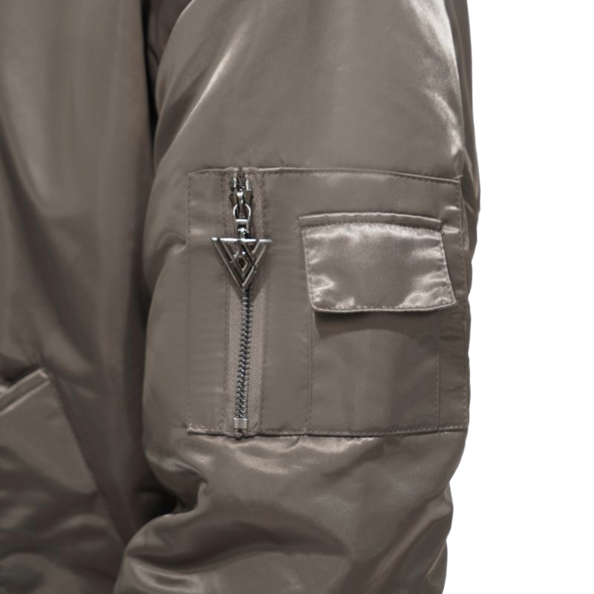 VALABASAS GREY TRACEUR BOMBER JACKET