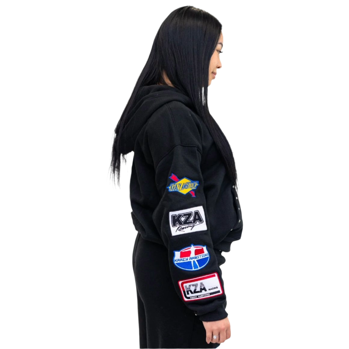 KRAZY AMBITIONS SPEED ZONE BLACK JACKET