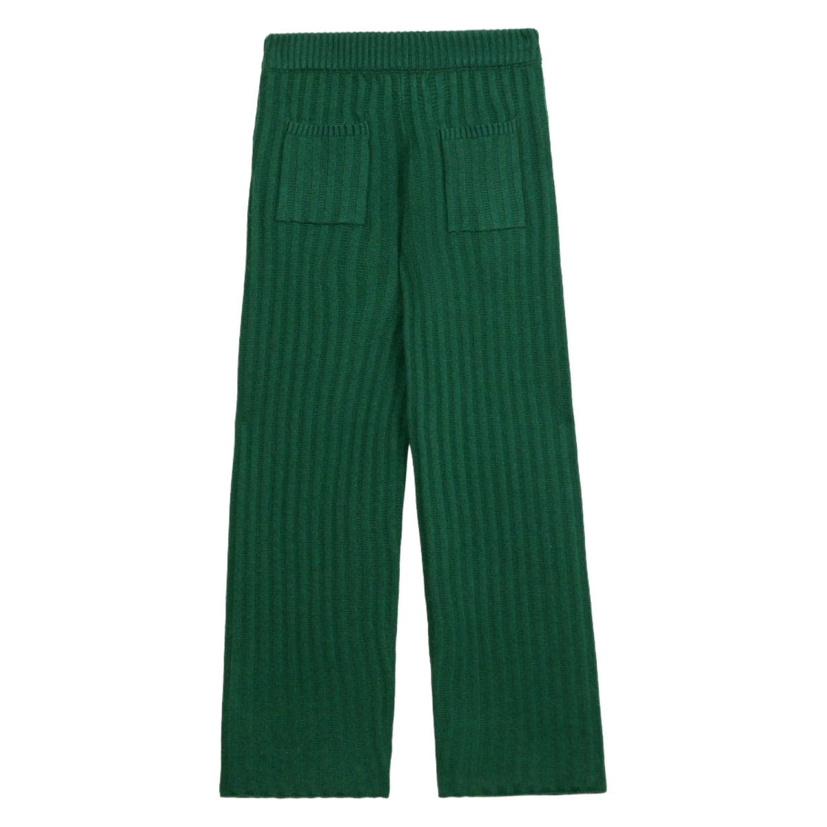 VDL TACTO KNIT PANTS - GREEN (CASHMERE BLEND)