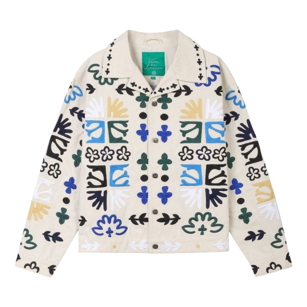 VDL LINEA JACKET - WHEAT (COTTON BLEND)