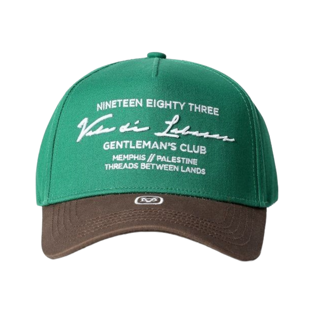 VDL RINATO TRUCKER HAT - GREEN / BROWN