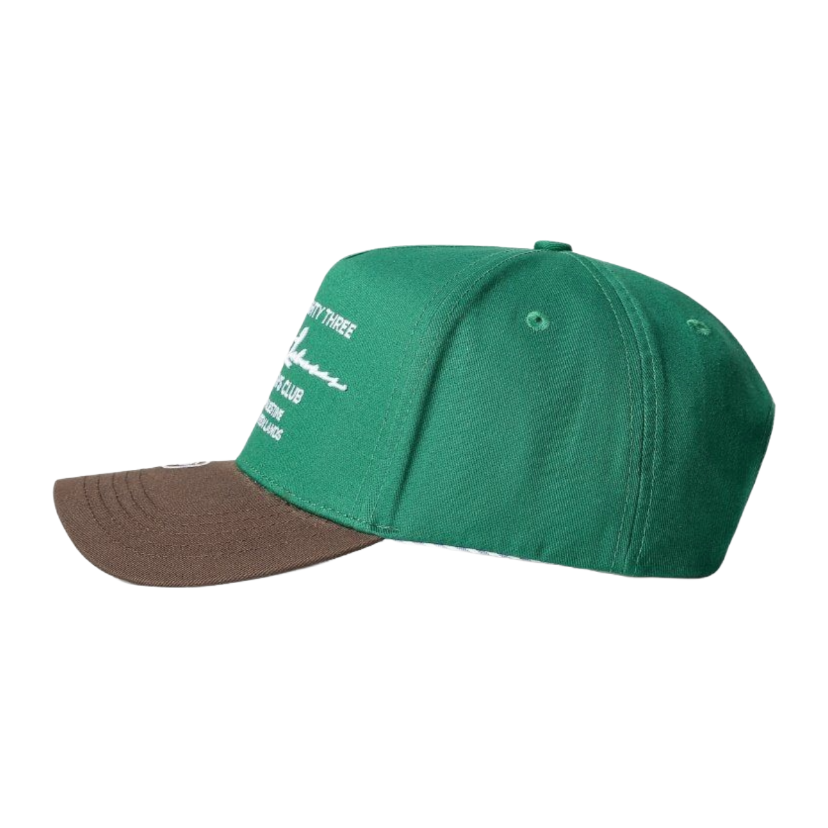 VDL RINATO TRUCKER HAT - GREEN / BROWN