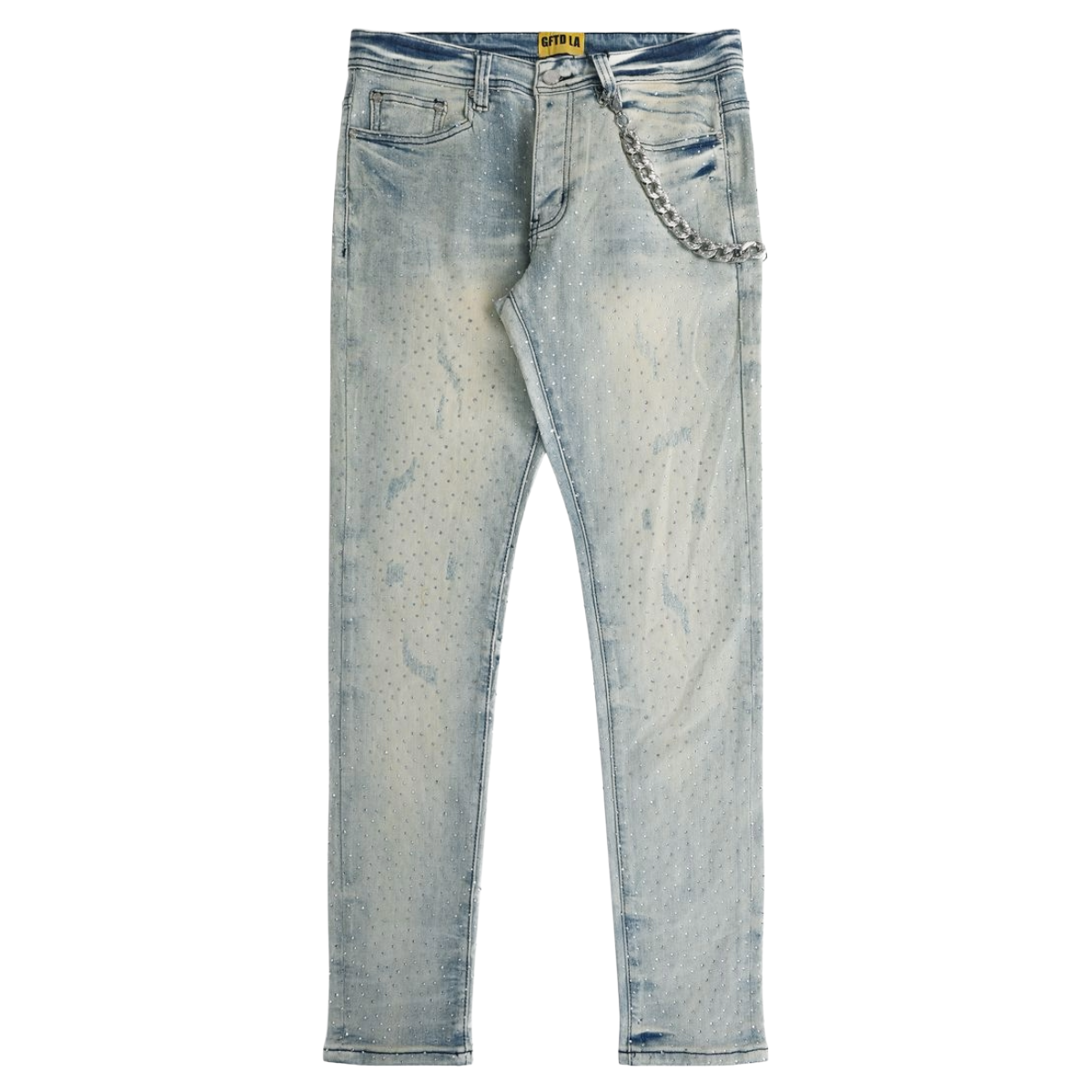 GFTD AMI LIGHT WASH JEANS