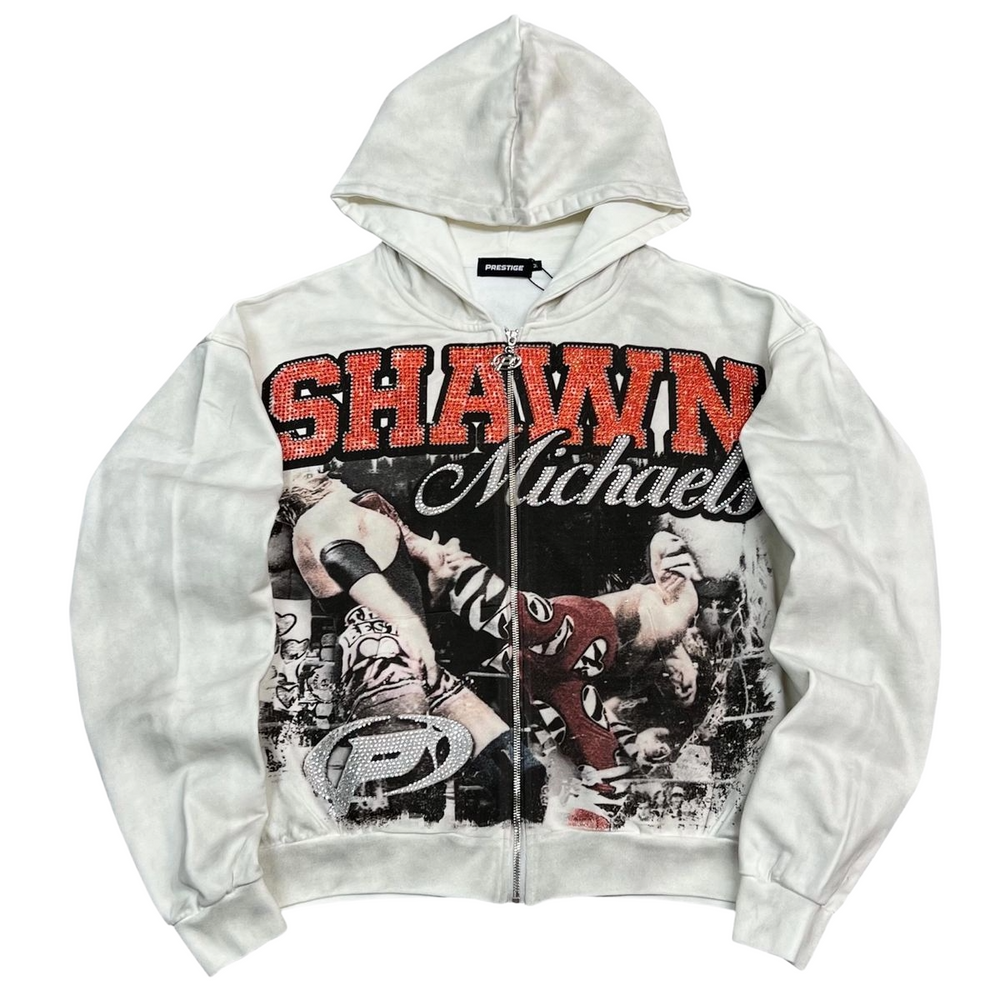 PRESTIGE HEART BREAK KID HOODIE - WHITE