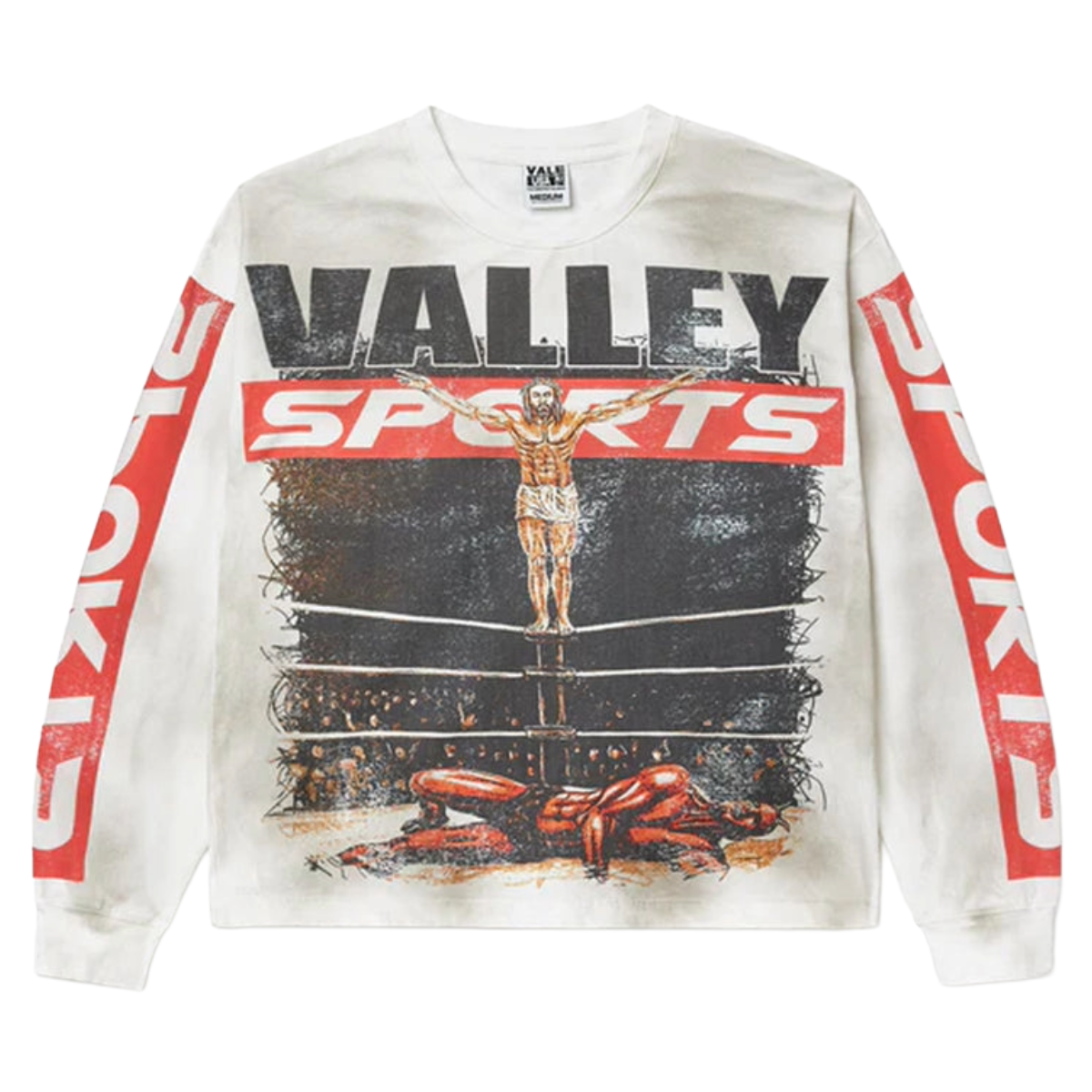 VALE FOREVER JESUS HARDY L/S TEE WHITE