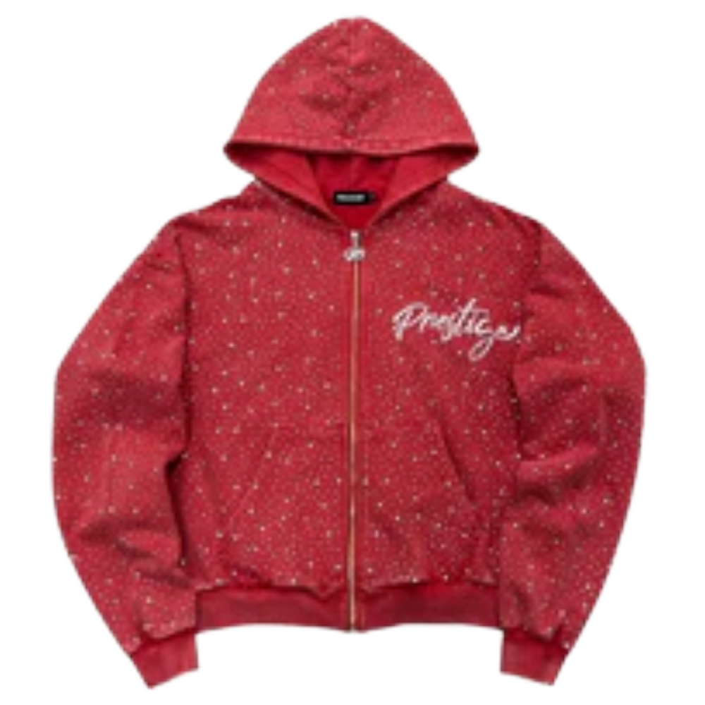 PRESTIGE RED DIAMOND HOODIE