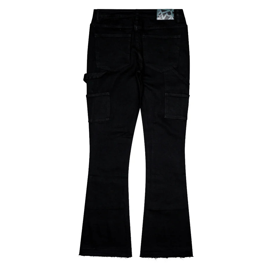 RVR "FROSTBITE" CARPENTER STACKED DENIM