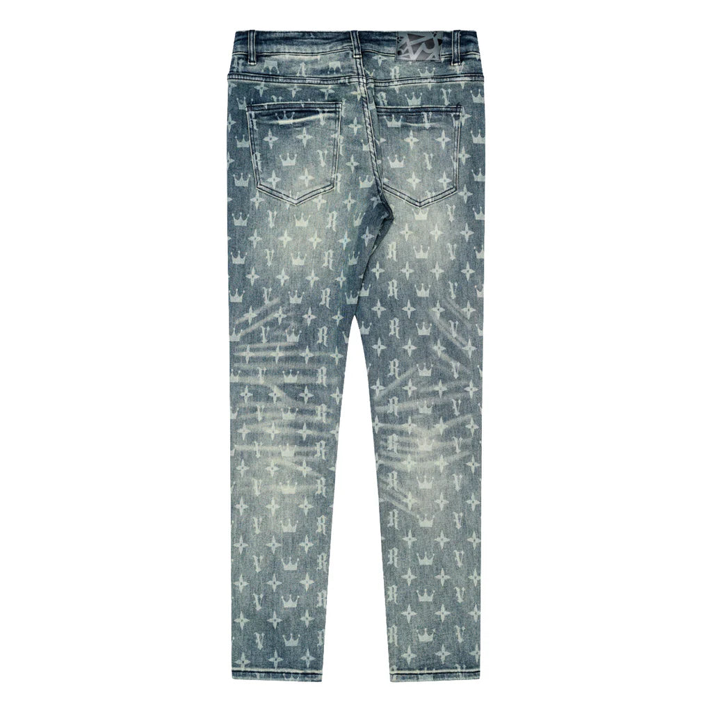 RVR "ROYALTY" BLUE WASH DENIM