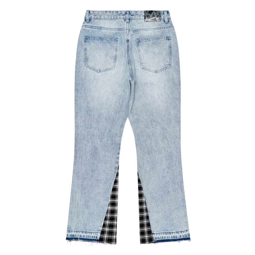 RVR "HERITAGE" BLUE FLARE DENIM