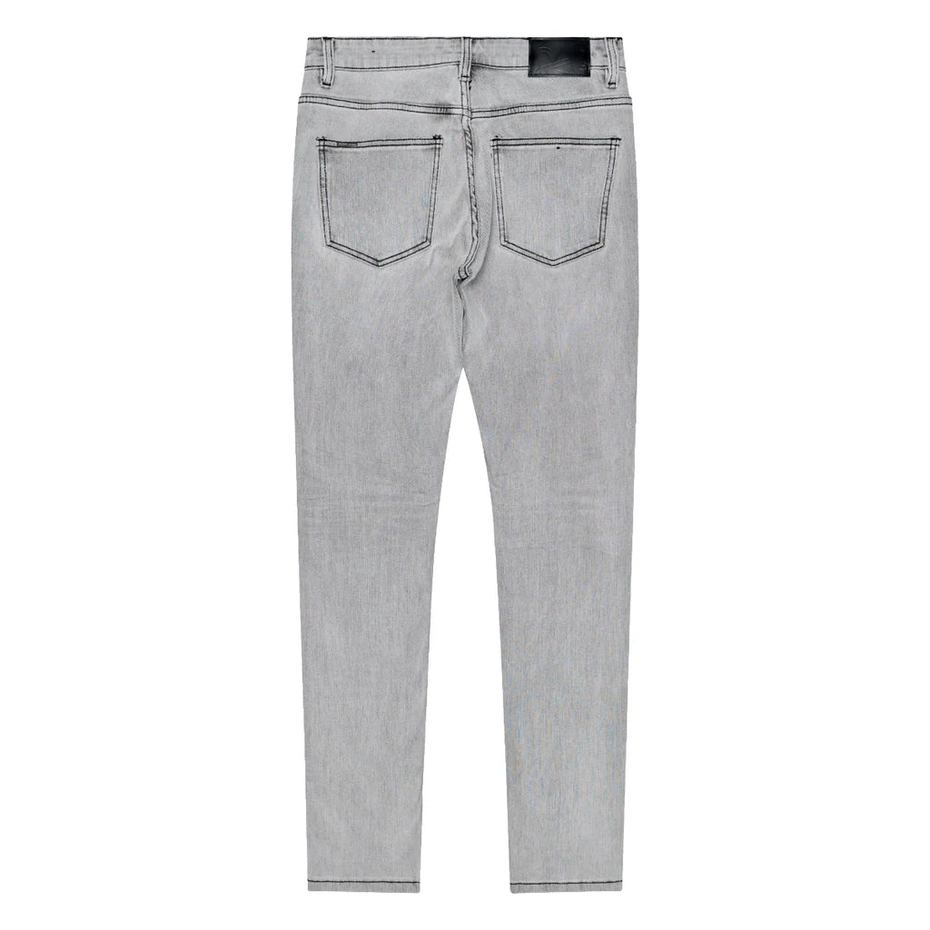 RVR "CORE" ICE GREY SKINNY DENIM