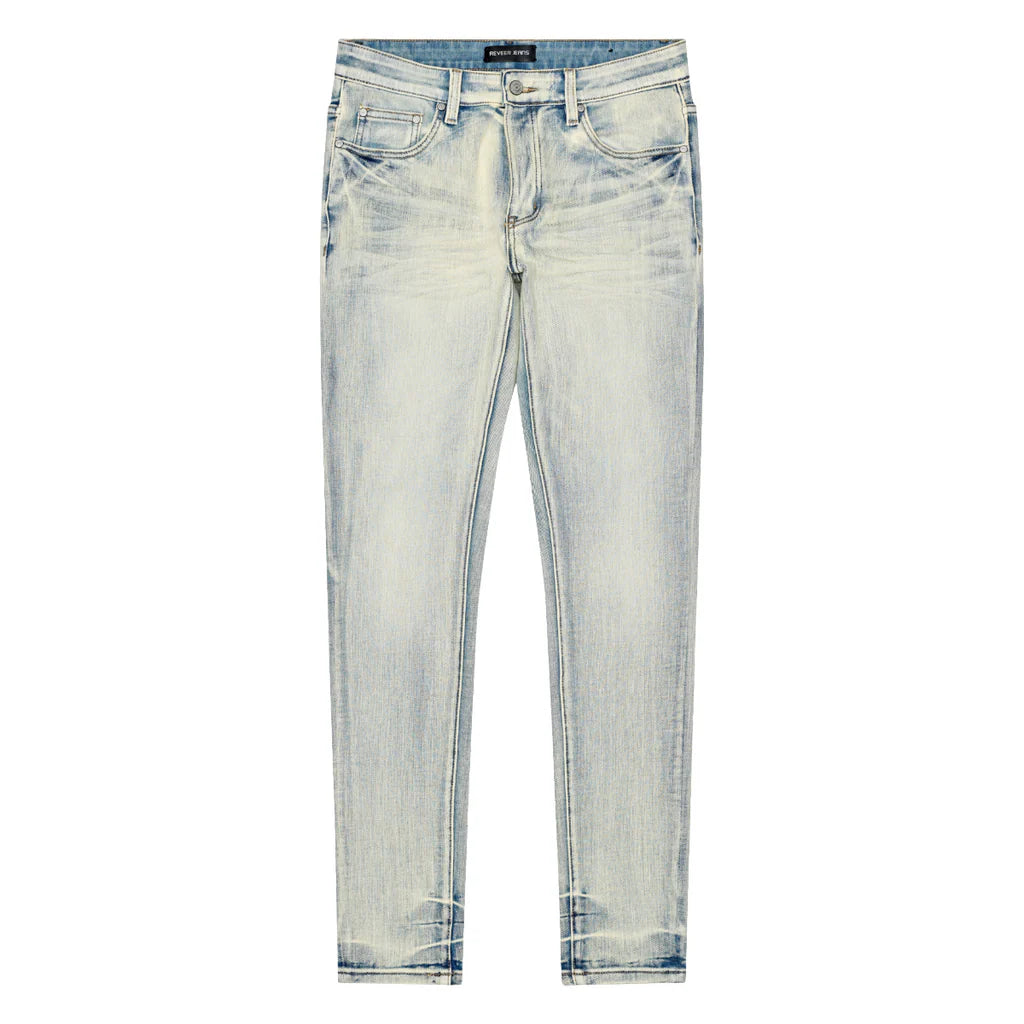 RVR "CORE" LT BLUE WASH SKINNY DENIM (JF-04)