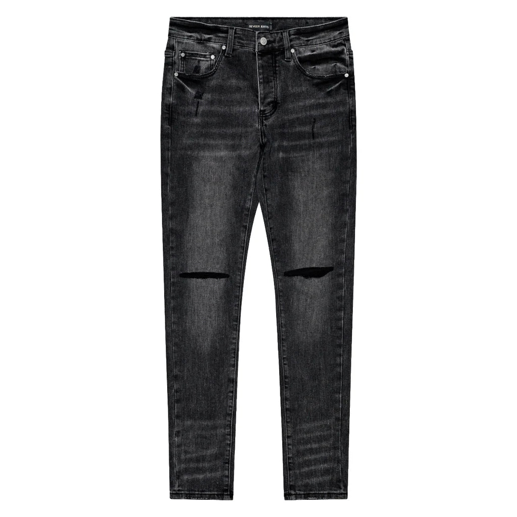 RVR "CORE" SHADOW BLACK WASH SKINNY DENIM (JC-02)