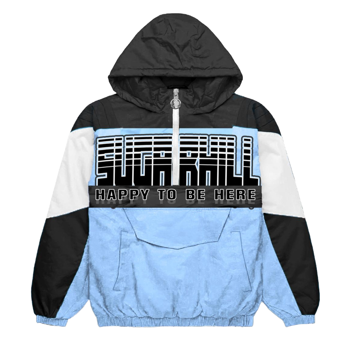 SH "STORM" STARTER JACKET (BABY BLUE / BLACK)
