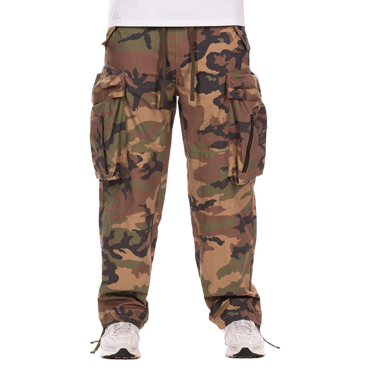 BB STAR CAMO CARGO PANTS (LOOSE FIT)