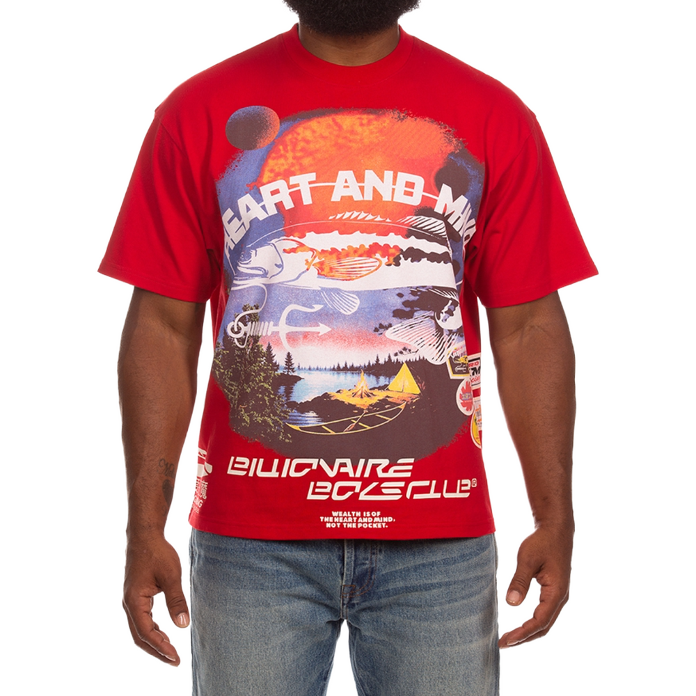 BB HOOK SS KNIT RED (BOXY FIT)