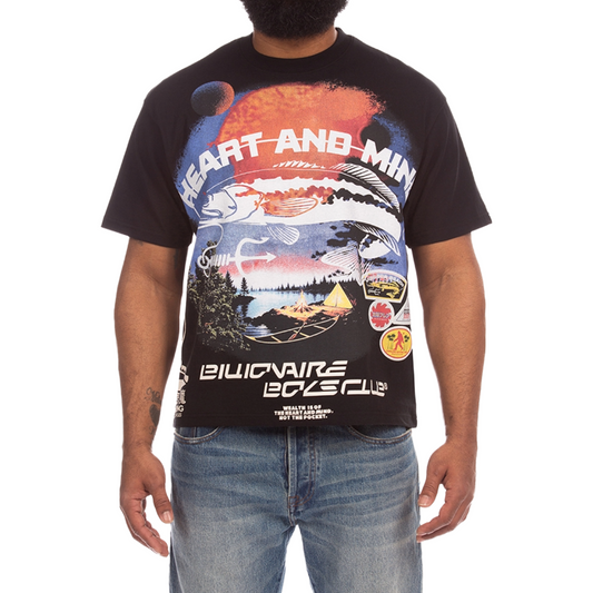 BB HOOK SS KNIT BLACK (BOXY FIT)