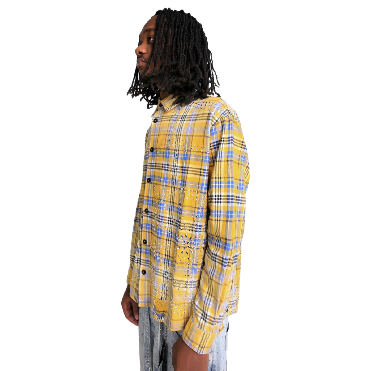 VS HALO FLANNEL BUTTON UP