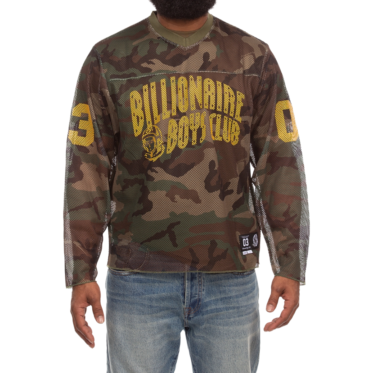 BB CAMO CURVE SS KNIT (BOXY FIT)