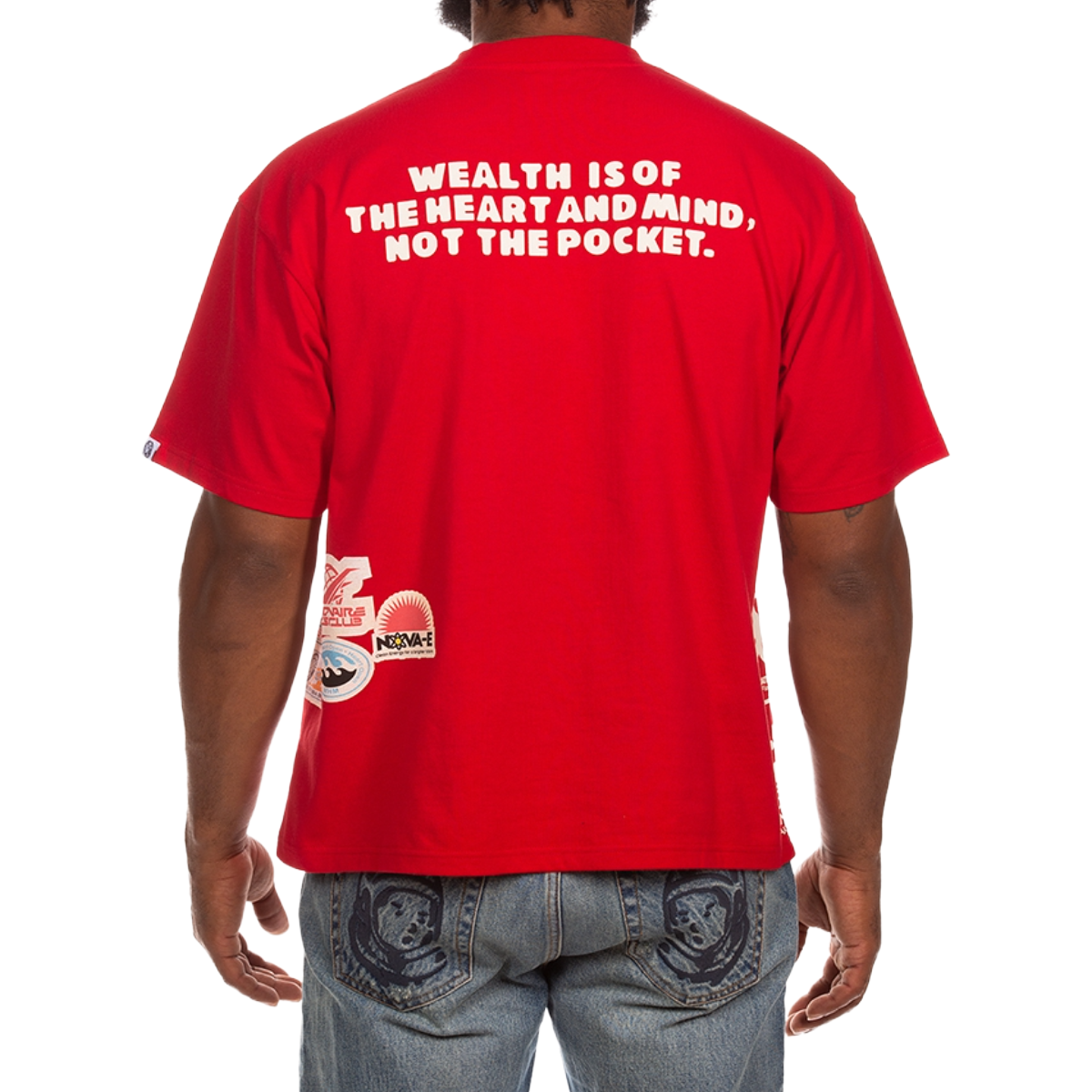 BB HOOK SS KNIT RED (BOXY FIT)