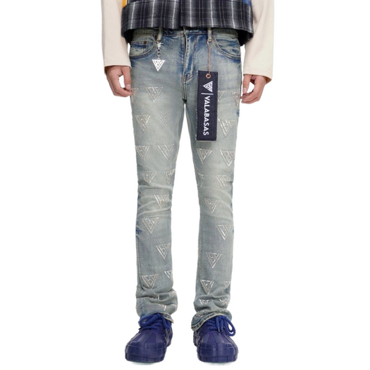 VALABASAS 'CODE' STACKED - VTG WASH