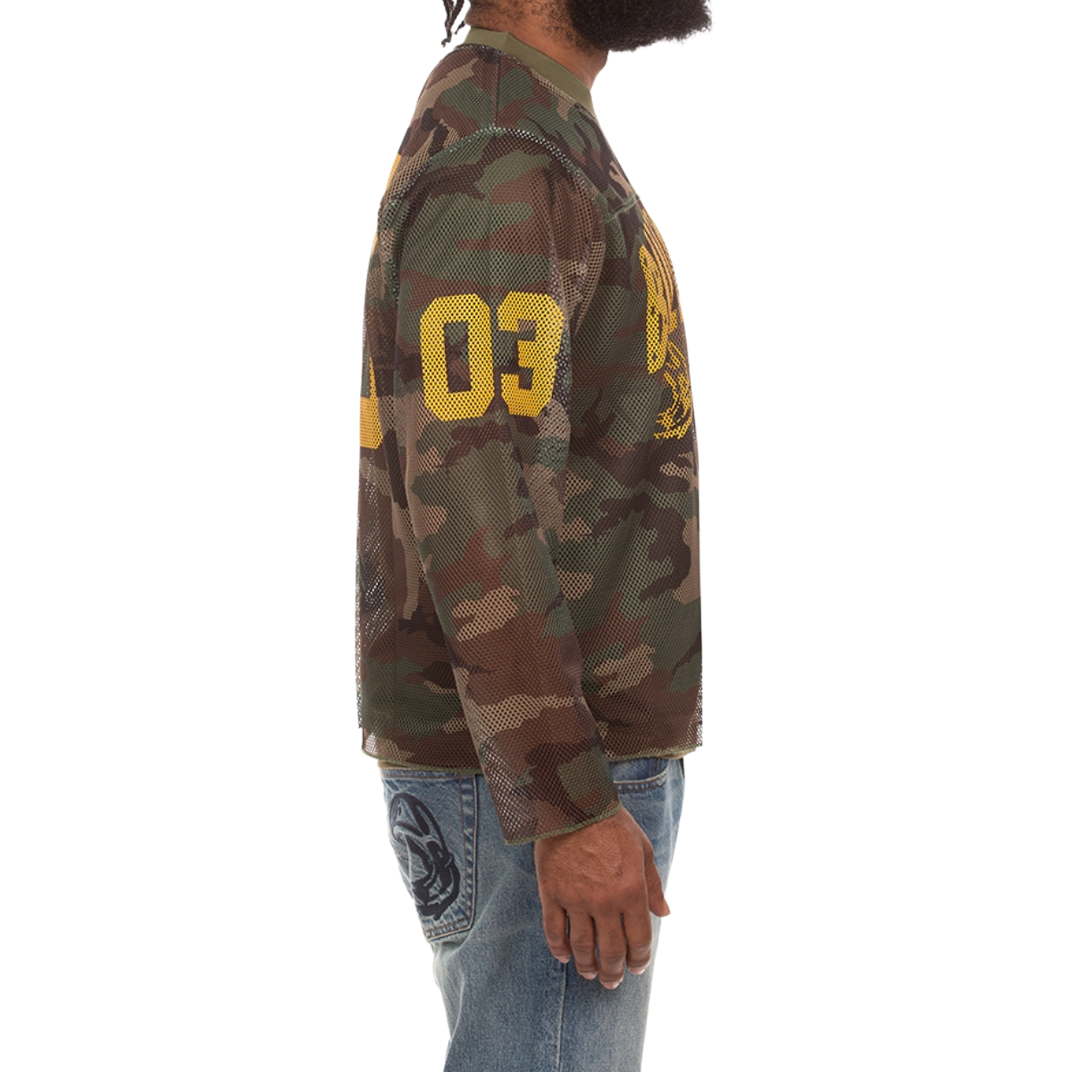 BB CAMO CURVE SS KNIT (BOXY FIT)